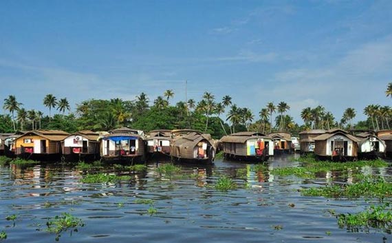 kerala wildlife with houseboat tour package